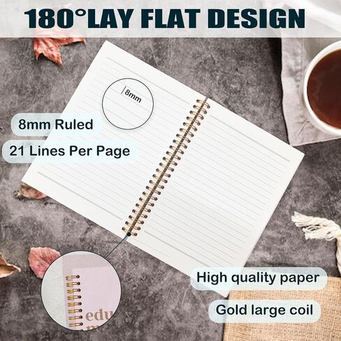 Girl Magic Noteboor ، Dodepts Higpts Notebooks for take take ، Journal Women Gifts Journal للكتابة ، دفتر ملاحظات حلزوني مثقف 5.5 × 8.3 بوصة ، Pink977 in Kuwait