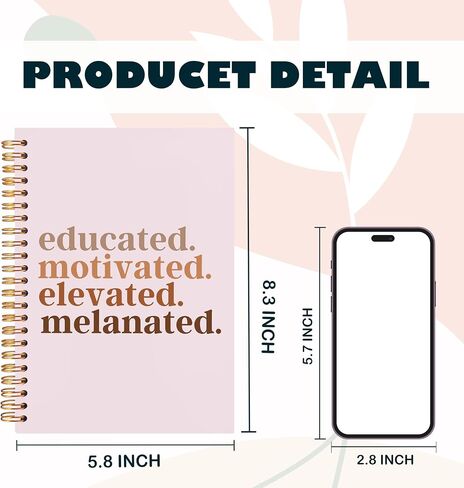 Girl Magic Noteboor ، Dodepts Higpts Notebooks for take take ، Journal Women Gifts Journal للكتابة ، دفتر ملاحظات حلزوني مثقف 5.5 × 8.3 بوصة ، Pink977 in Kuwait