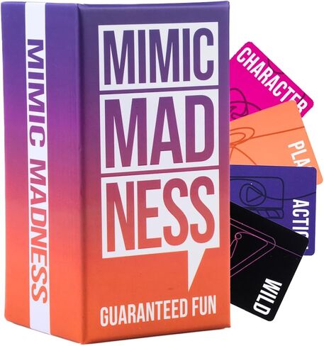 Mimic Mimic Madness - ألعاب الحفلات البالغة مع 3 فئات و 180 بطاقة - ليلة ممتعة ليلة in Saudi Arabia