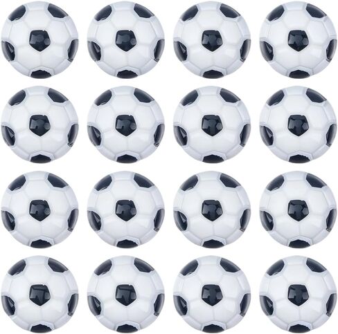 SUNNYCLUE 50Pcs Sports Flatback Resin Charms Football Cabochons Flat Back 15.5mm Mini Sport Soccer Ball Charm Beads for DIY Scrapbooking Phone Case Boxes Embellishments Jewelry Making Crafts Decor in Saudi Arabia