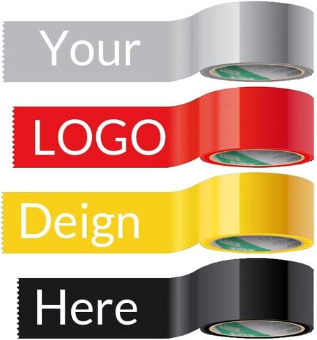 Personalized Design Packaging Tape for Shipping Packaging,328 feet Per Roll,Your Custom Thicker Clear Packaging Tape, for Business Shipping, Labelin (Transparent 6 Rolls, 2.16 Inch) in Saudi Arabia