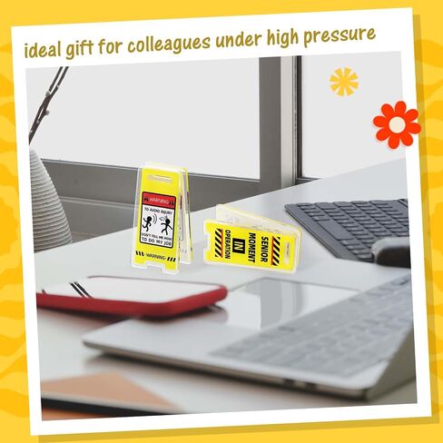 Pack 12 Pack Funny Note Holder Clips ، علامة مكتب لزجة مبالغ فيها للمكتب ، علامات مكتب فرحان لهدايا مكتب زملاء العمل in Saudi Arabia