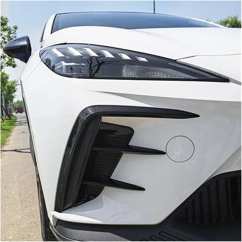 متوافق مع MG4 EV Mulan 2023 2024 2025 الوفير الأمامي المفسد الجانبي الجانبي تنفيس التخلص in Saudi Arabia