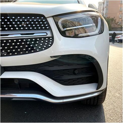Car الأمامي الوفير المفسد منافذ الهواء تنفيس الهواء متوافقة مع مرسيدس بنز GLC X253 GLC260 GLC300 2020 2021 in Saudi Arabia