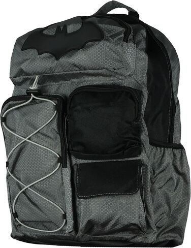 DC Comics Batman Backpack Bat Symbol Utility Tech Laptop School Bag in Saudi Arabia