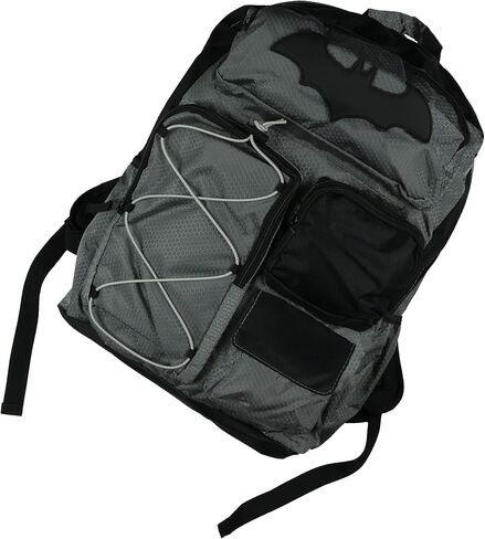 DC Comics Batman Backpack Bat Symbol Utility Tech Laptop School Bag in Saudi Arabia