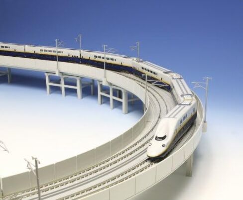 Kato USA Model Train Products N V13 UNITRACK Double Track Elevated Loop Set in Saudi Arabia