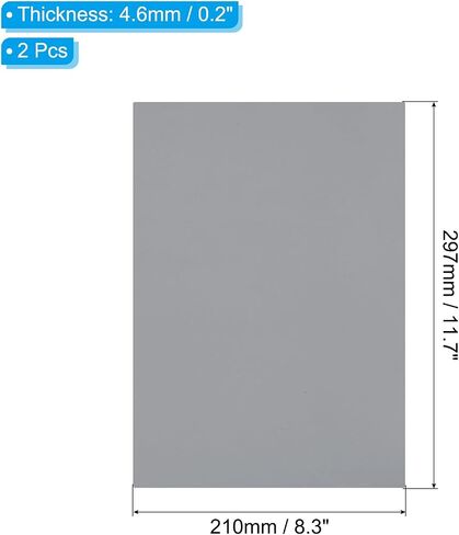أوراق طوابع مطاطية Patikil ، 2pcs 8.3 "× 5.9" ملصقات طوابع طوابع طوابع ناع in Saudi Arabia
