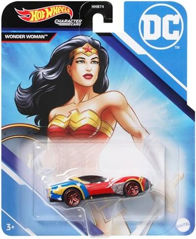 Hot Wheels DC Super Heroes Cars - حزمة 6 - حزمة كاملة (HHB74‑956J) | باتمان ، سوبرمان ، المرأة المعجزة ، فلاش ، أكوامان وشازام | 1:64 مركبات مقطوعة - تتراوح أعمارهم بين 3+ in Saudi Arabia