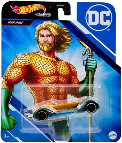 Hot Wheels DC Super Heroes Cars - حزمة 6 - حزمة كاملة (HHB74‑956J) | باتمان ، سوبرمان ، المرأة المعجزة ، فلاش ، أكوامان وشازام | 1:64 مركبات مقطوعة - تتراوح أعمارهم بين 3+ in Saudi Arabia