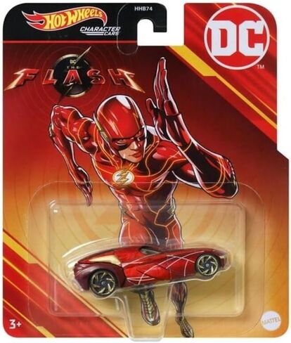 Hot Wheels DC Super Heroes Cars - حزمة 6 - حزمة كاملة (HHB74‑956J) | باتمان ، سوبرمان ، المرأة المعجزة ، فلاش ، أكوامان وشازام | 1:64 مركبات مقطوعة - تتراوح أعمارهم بين 3+ in Saudi Arabia