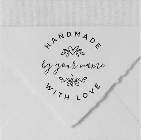 ختم مخصص مصنوع يدويًا مع Love Stampin 'Pads Heart and Fe Diroie Address Stamps Tarks Figuredized Stamp in Saudi Arabia