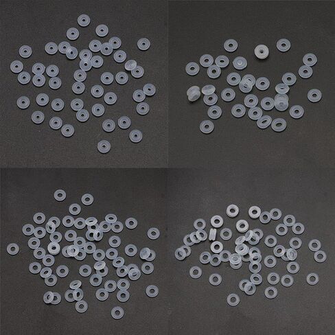 Silicone Rubber Stopper DIY Jewelry Craft Making Necklaces Bracelets Anklets Clip Lock Spacer Nonslip Charm Beads Lock Spacer Charm Beads in Saudi Arabia