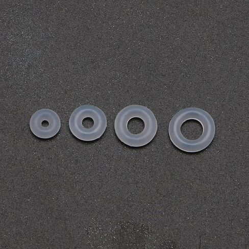 Silicone Rubber Stopper DIY Jewelry Craft Making Necklaces Bracelets Anklets Clip Lock Spacer Nonslip Charm Beads Lock Spacer Charm Beads in Saudi Arabia