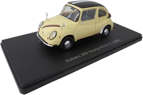 OPO 10 - 1/24 Miniature car Compatible with Subaru 360 Young SS K11 (1968) - Diecast Model car VQJ185 in Saudi Arabia