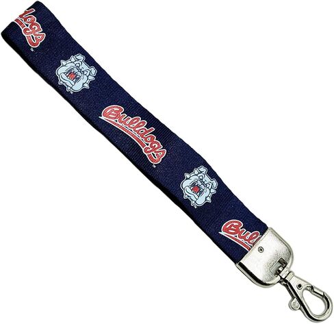 Pro Specialities Group Fresno State Bulldogs Wristlet Lanyard Navy in Saudi Arabia