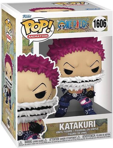 POP Anime: One Piece - Charlotte Katakuri Funko Vinyl Figure (Bundled with Compatible Box Protector Case), Multicolor, 3.75 inches in Saudi Arabia