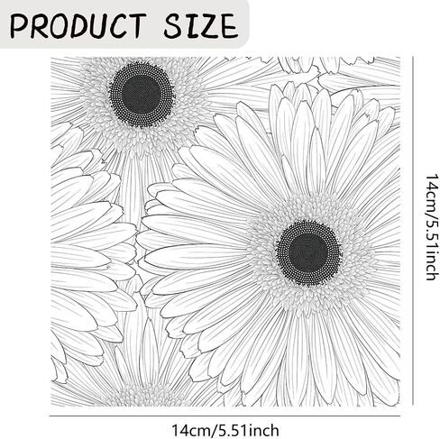 Clear Rubber Stamp, Hibiscus Flowers Transparent Silicone Stamp for Card Making Embossing Silicone Seal Stamp for DIY Scrapbook Journaling Album Craft, 5.51"*5.51" in Saudi Arabia