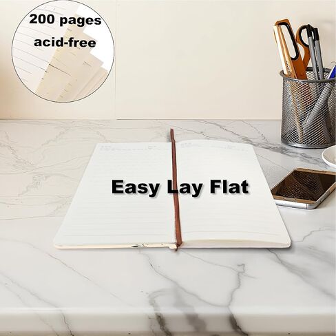 مؤلف الكتب المبطنة للمجلة المبطنة بالنساء للنساء ، 200 صفحة من المجلات الصلبة الصلبة للكتابة للكتابة ، وحكم كلية الأزهار الجمالية المسيحية مذكرات Notepad 5.8 "× 8.3" in Kuwait