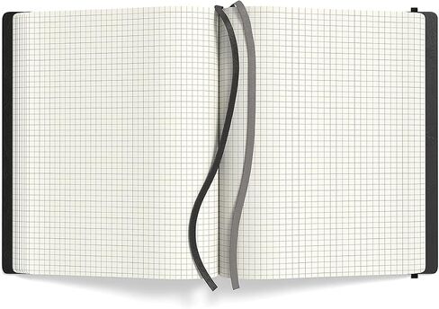 TRU RED Staples Large Flexible Cover Graph Journal, Black (TR54775) in Saudi Arabia