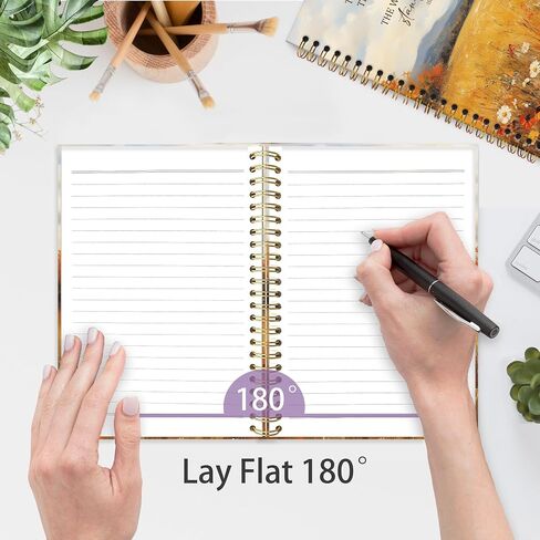 Xnxldylh Fall Vintage Flower Notebook Notebook Journal ، دفتر كنيسة الأزهار الحلزونية ، دراسات الكتاب المقدس ملاحظات الصلاة المجلات المجلات للمجلات للنساء ، والمواد المدرسية لمكتب الخريف الخريف ، 5.5 × 8.3 بوصة in Saudi Arabia