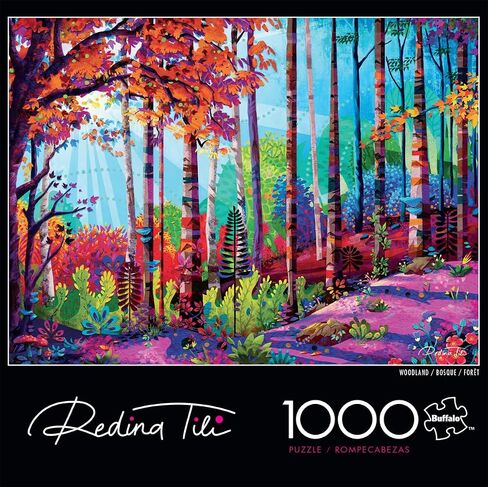 Buffalo Games - Redina Tili - Woodland - 1000 Piece Jigsaw Puzzle for Adults - Challenging Puzzle Perfect for Game Nights - Finished Size is in Saudi Arabia