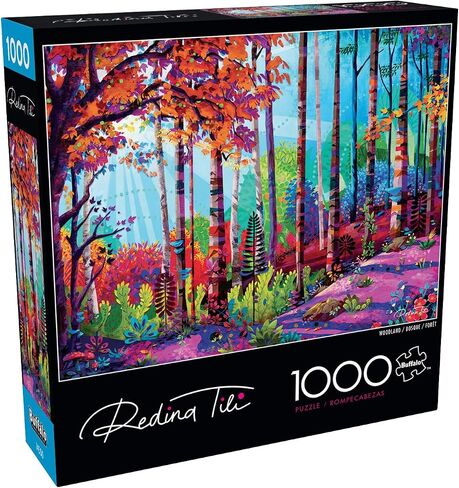 Buffalo Games - Redina Tili - Woodland - 1000 Piece Jigsaw Puzzle for Adults - Challenging Puzzle Perfect for Game Nights - Finished Size is in Saudi Arabia