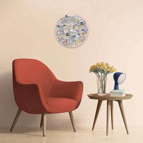 Ravensburger Hello Kitty 500 Piece Round Jigsaw Puzzle | جودة مميزة صنعت في أوروبا | مواد معتمدة من FSC in Saudi Arabia