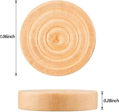 48 Pieces Wooden Checkers 1.06 Inch Wooden Checkers Pieces with Stackable Ridge in Drawstring Storage Pouch Red Black Dark Brown Wood Color (Dark Brown, Natural Color) in Saudi Arabia