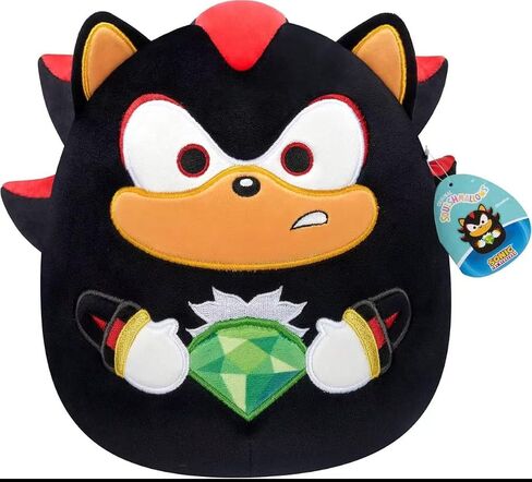 Squishmallows 2025 الأصلي 8 بوصة سونيك The Hedgehog Squad Plush - لعبة حيوانات صغيرة ناعمة ومسكنة - أضف إلى فريقك - هدية للأطفال والفتيات والفتيان (الظل) in Saudi Arabia