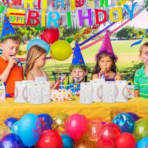 24 حزمة حقائب الهدايا للبيسبول تيم وجبة خفيفة لصالح أطفال البيسبول Goodie Candy Facs مع ملصقات ممتعة للرياضة ، يوم الألعاب ، الإمدادات المدرسية لحفلات عيد الميلاد (Kraft) in Saudi Arabia