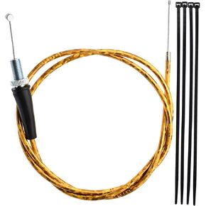50" Mini Bike Throttle Cable for 50cc 150cc 250cc Mini Bike ATV Quad Pit Bike Dirt Bike Parts (Black)