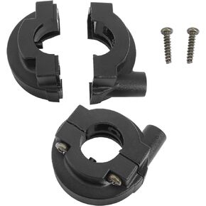 2 PCS Throttle Cable Housing Twist Grip Casing for 7/8" 22mm Handlebars 49cc 50cc 70cc 90cc 110cc 125cc 140cc 150cc 200cc 250cc 4-stroke Dirt Pit Pocket Bike ATV Go Kart Scooter Mini Chopper