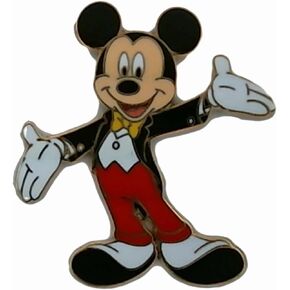 Disney Pin - Mickey Mouse in Tuxedo - Pin 43627