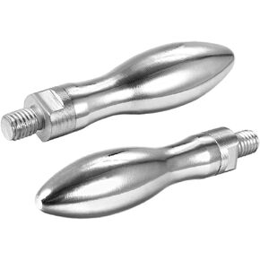 METALLIXITY Clamping Handle Screw Knobs (M8x12mm) 1Pcs, Metal Crank Tapered Grip - for Housing Construction, Lathe Machine, Industry Equipment
