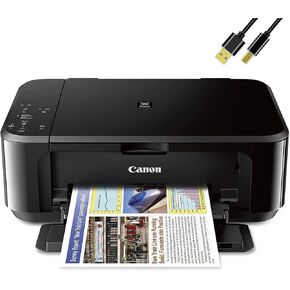Can-on Pixma MG362Series Wireless All-in-One Color Inkjet Printer, Scanner, with Bools USB Cable