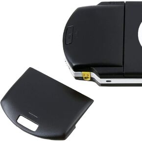 Black Battery Cover Door Case for PSP 1000 1001 Fat Replacement