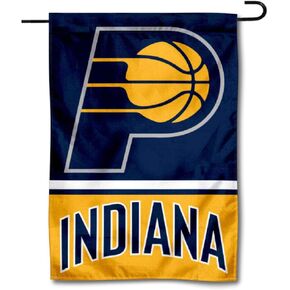 Indiana Pacers Double Sided Garden Flag