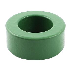 YOKIVE Toroid Ferrite Core, Power Transformer Ferrite Toroid Core, Restraining Interference, Good for Inductor Coils (Green, 36 x 23 x 15mm)