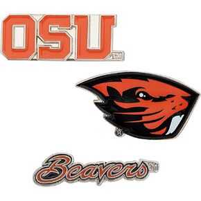 Desert Cactus Oregon State University Lapel Pins 3 Pack OSU Beavers Logo Enamel Made of Metal (Pin Set)