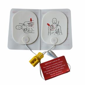 1 Pair Adult AED Training Pads - AED Trainer Replacement Pads for Training Use Only