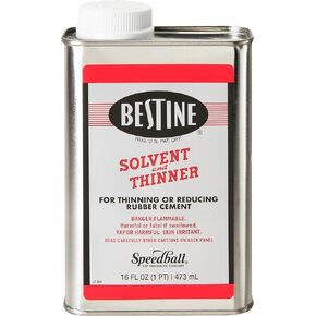 Bestine Solvent and Thinner for Rubber Cement – Cleans Ink, Adhesive and Parts, 16 Ounce Can in Saudi Arabia