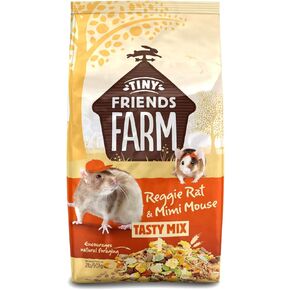 Supreme Tiny Friends Farm Reggie Rat and Mimi Mouse Tasty Mix 2lb