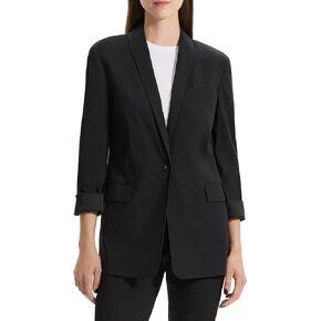 Theory Women's Rolled Sleeve Shawl Jacket