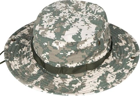 Rosoz Sun Hats for Men Women Bucket Hat UPF Protection Wide Brim Boonie Hat in Saudi Arabia