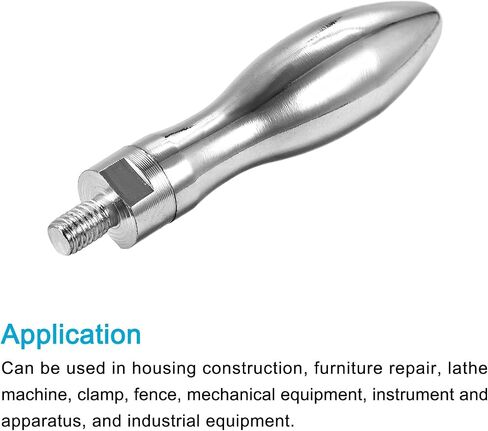 METALLIXITY Clamping Handle Screw Knobs (M8x12mm) 1Pcs, Metal Crank Tapered Grip - for Housing Construction, Lathe Machine, Industry Equipment in Saudi Arabia