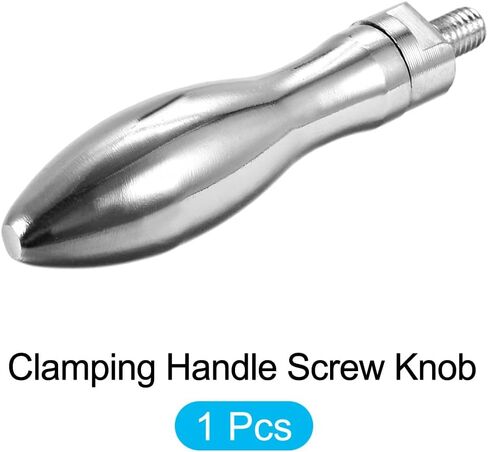METALLIXITY Clamping Handle Screw Knobs (M8x12mm) 1Pcs, Metal Crank Tapered Grip - for Housing Construction, Lathe Machine, Industry Equipment in Saudi Arabia