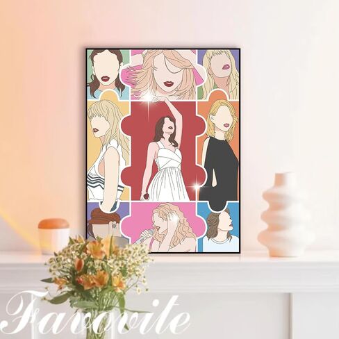 Wall Art Decoration Painting Kit, Adult and Children's Painting Kit, Beginner Diamond Art with Accessories and Tools, Wall Decoration Crafts, Leisure and Home Wall Decoration 12 x 16 inches in Saudi Arabia