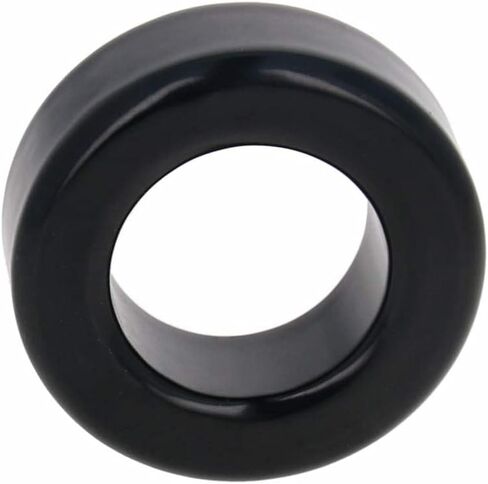 Fielect 5 قطع Toroid Core Ferrite خنق مسحوق الحديد مغو الفريت الدائري 24.1x39.9x14.5mm، أسود in Kuwait