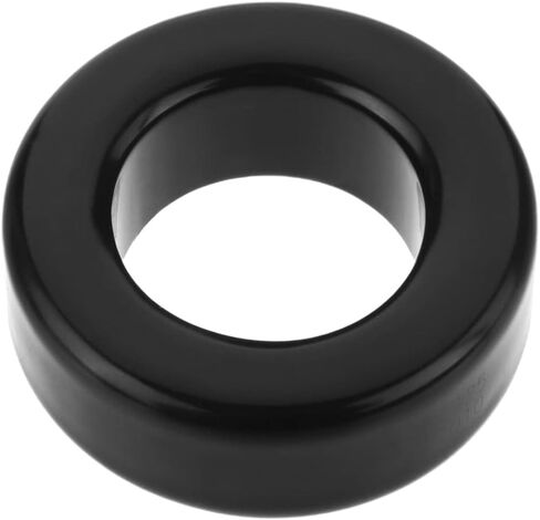 Fielect 5 قطع Toroid Core Ferrite خنق مسحوق الحديد مغو الفريت الدائري 24.1x39.9x14.5mm، أسود in Kuwait